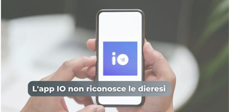 L’app IO non rico­no­sce le die­re­si, impos­si­bi­le cari­ca­re la paten­te di&nbsp;guida